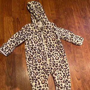 Infant Leopard Snowsuit